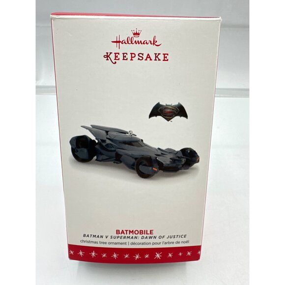 Hallmark Keepsake Batmobile Batman v Superman Dawn of Justice Ornament 2016 - Picture 11 of 12